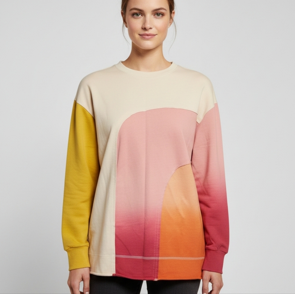 Colorblock Pullover ☆NWOT☆.